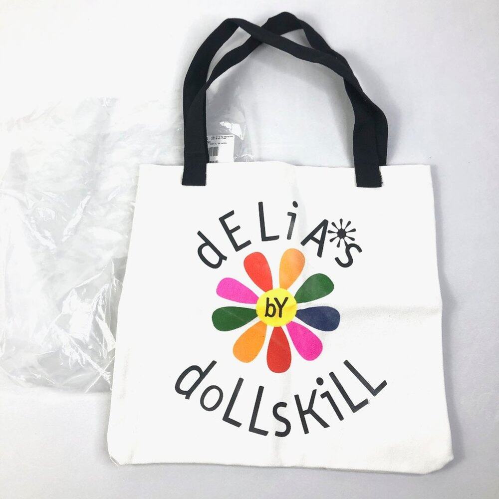 New Delia*s Dolls Kill Canvas Tote Bag